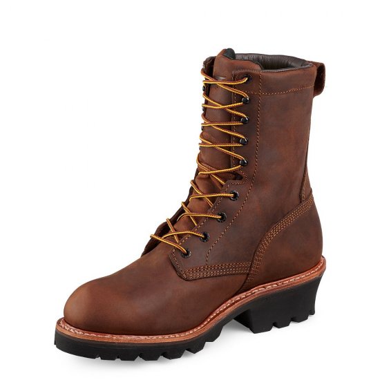 Red Wing LoggerMax - Men\'s 9-inch Insulated, Waterproof Safety Toe Boot
