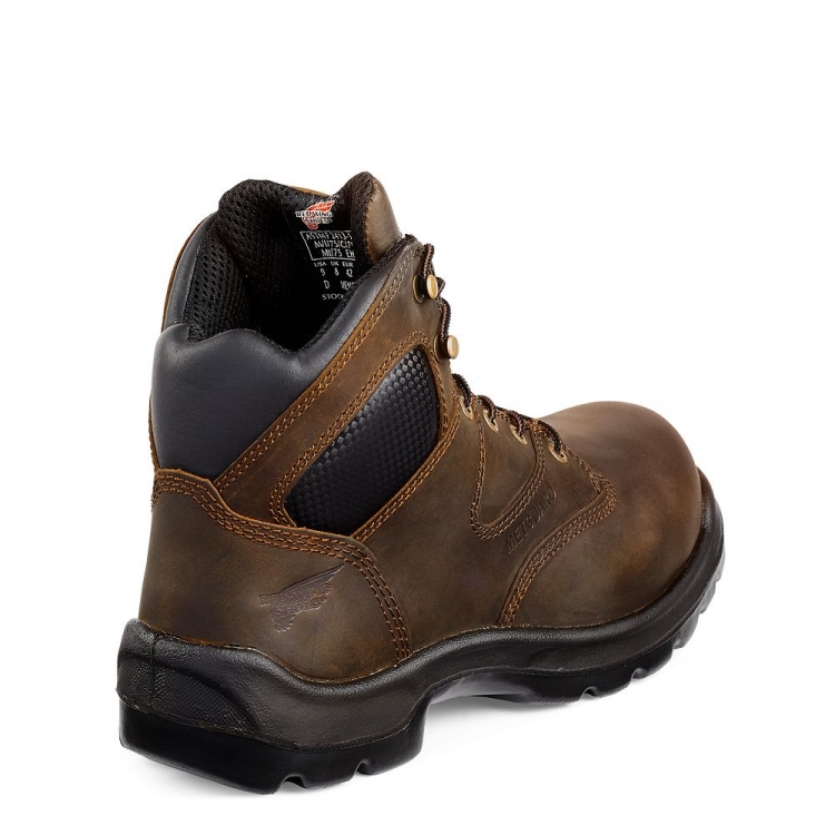Red Wing FlexBond - Men's 6-inch Safety Toe Metguard Boot - Click Image to Close