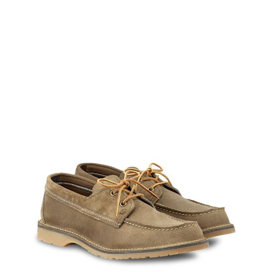 Red Wing Weekender Camp Moc | Red Wing - Camel - Men\'s Oxford in Camel Muleskinner Leather