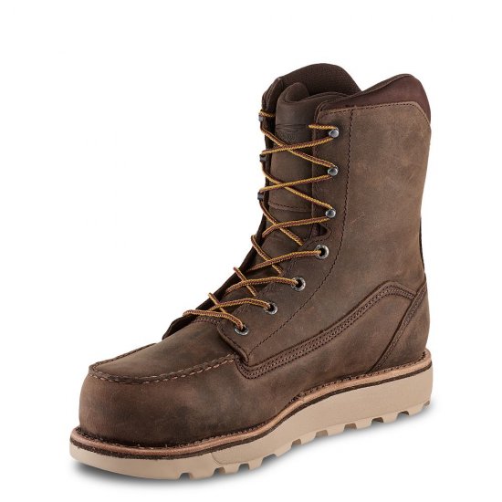 Red Wing Traction Tred Lite - Men\'s 8-inch Waterproof Safety Toe Boot