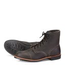 Red Wing Iron Ranger | Red Wing - Charcoal - Men's 6-Inch Boot in Charcoal Rough & Tough Leather