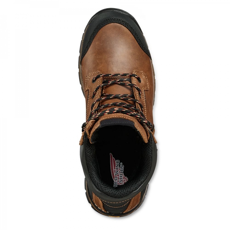 Red Wing FlexForce® - Men's 6-inch Waterproof Safety Toe Boot - Click Image to Close