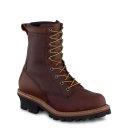 Red Wing LoggerMax - Men's 9-inch Insulated, Waterproof Soft Toe Logger Boot