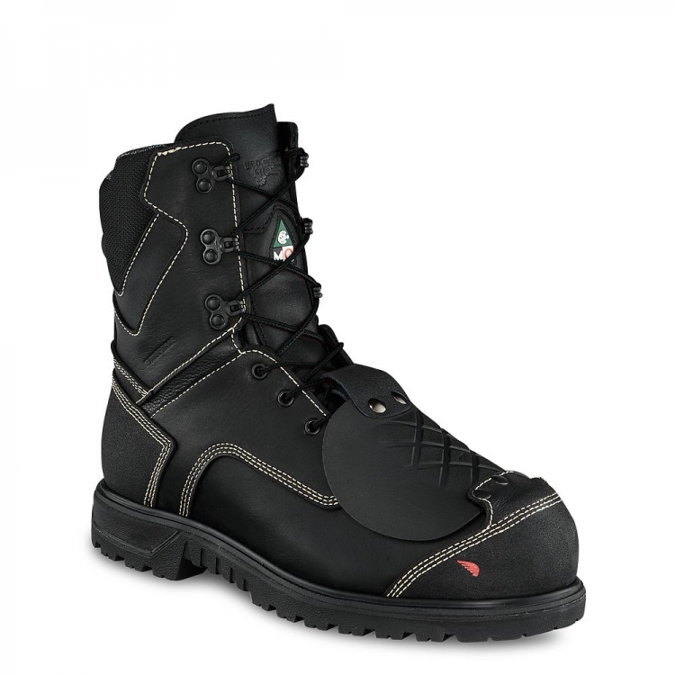 Red Wing Brnr XP - Men's 8-inch Waterproof, Metguard, CSA Safety Toe Boot - Click Image to Close