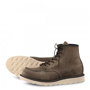 Red Wing Classic Moc | Red Wing - Slate - Men's 6-inch Boot in Slate Muleskinner Leather