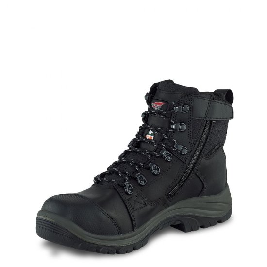 Red Wing Tradesman - Men\'s 6-inch Side-Zip, Waterproof, CSA Safety Toe Boot