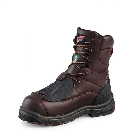 Red Wing King Toe® - Men\'s 8-inch Waterproof CSA Metguard Safety Toe Boot