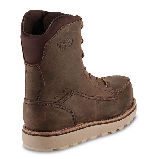 Red Wing Traction Tred Lite - Men\'s 8-inch Waterproof Safety Toe Boot