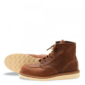 Red Wing Classic Moc | Red Wing - Copper - Men's 6-Inch Boot in Copper Rough & Tough Leather