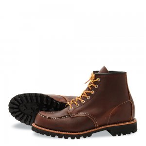 Red Wing Roughneck | Red Wing - Briar - Men's 6-Inch Boot in Briar Oil-Slick Leather