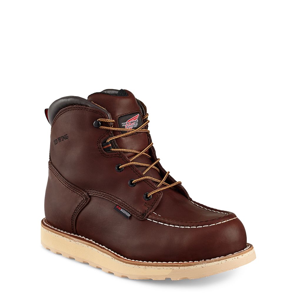 Red Wing Traction Tred - Men's 6-inch Waterproof Soft Toe Boot