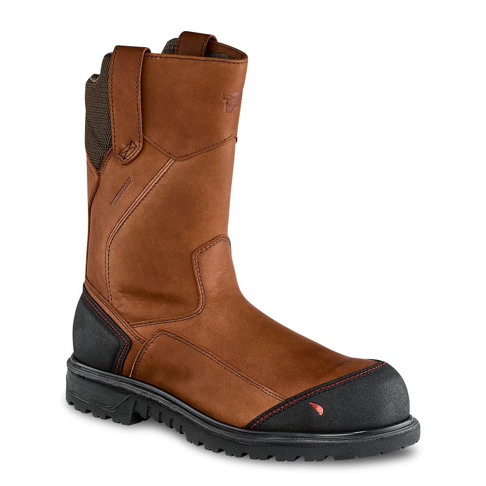 Red Wing Brnr XP - Men's 11-inch Waterproof Safety Toe Pull-On Boot